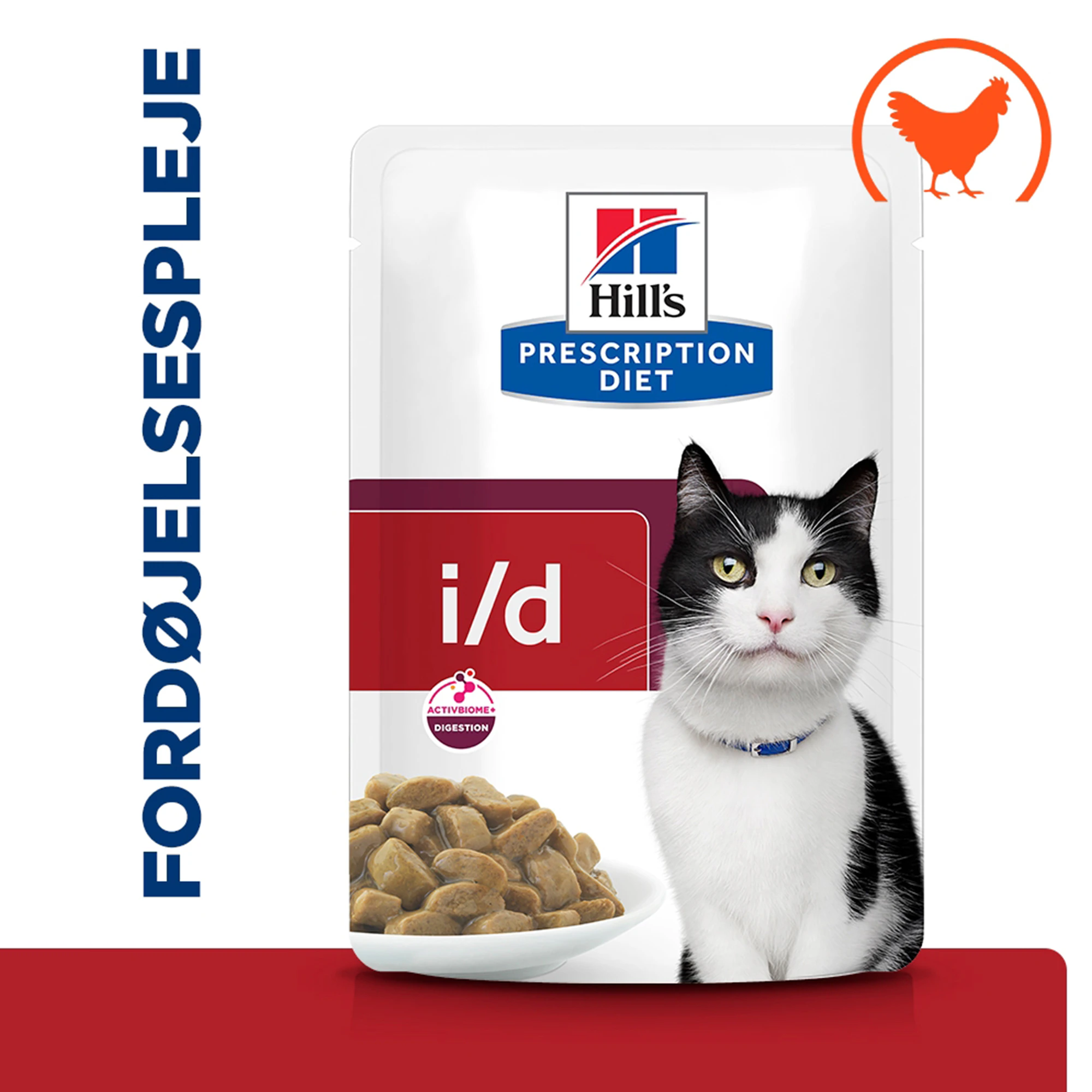 Hill's i/d Digestive Care - Prescription Diet - Feline - Måltidspose