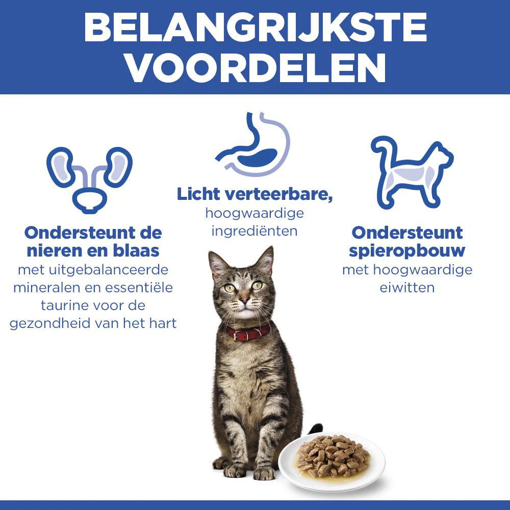 Hill's Science Plan - Feline Adult  - Zeevis - Maaltijdzakje