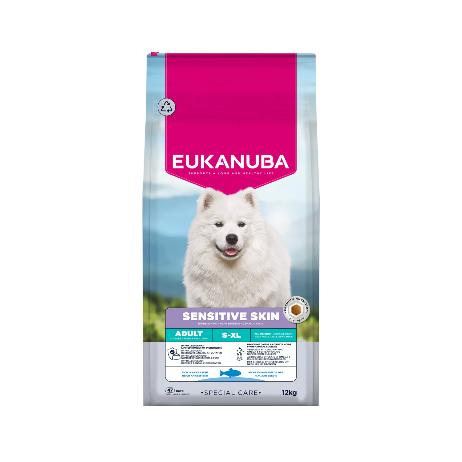 Eukanuba Dog - Special Care - Sensitive Skin - 12 kg