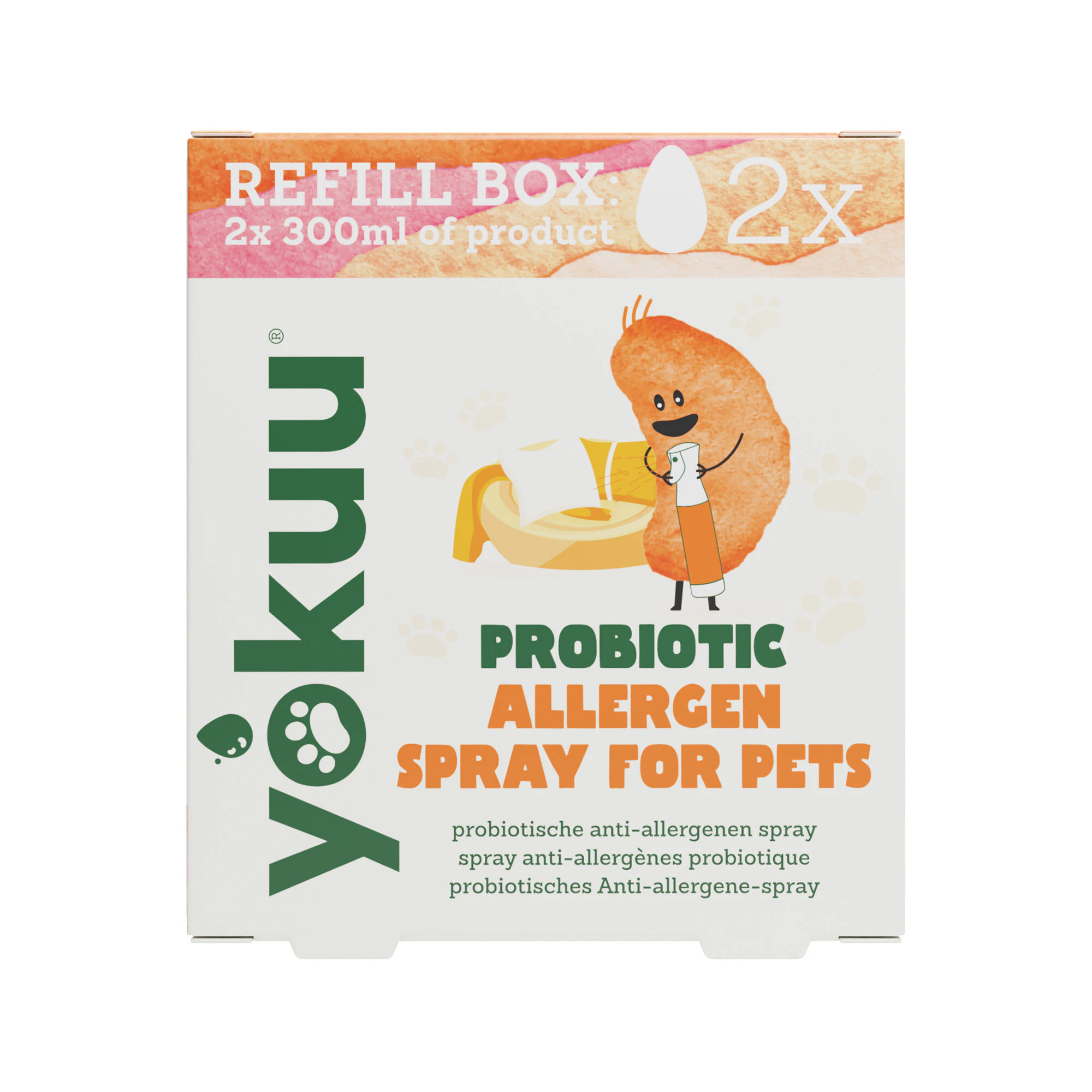 Yokuu Probiotisk Allergenespray Genopfyldning