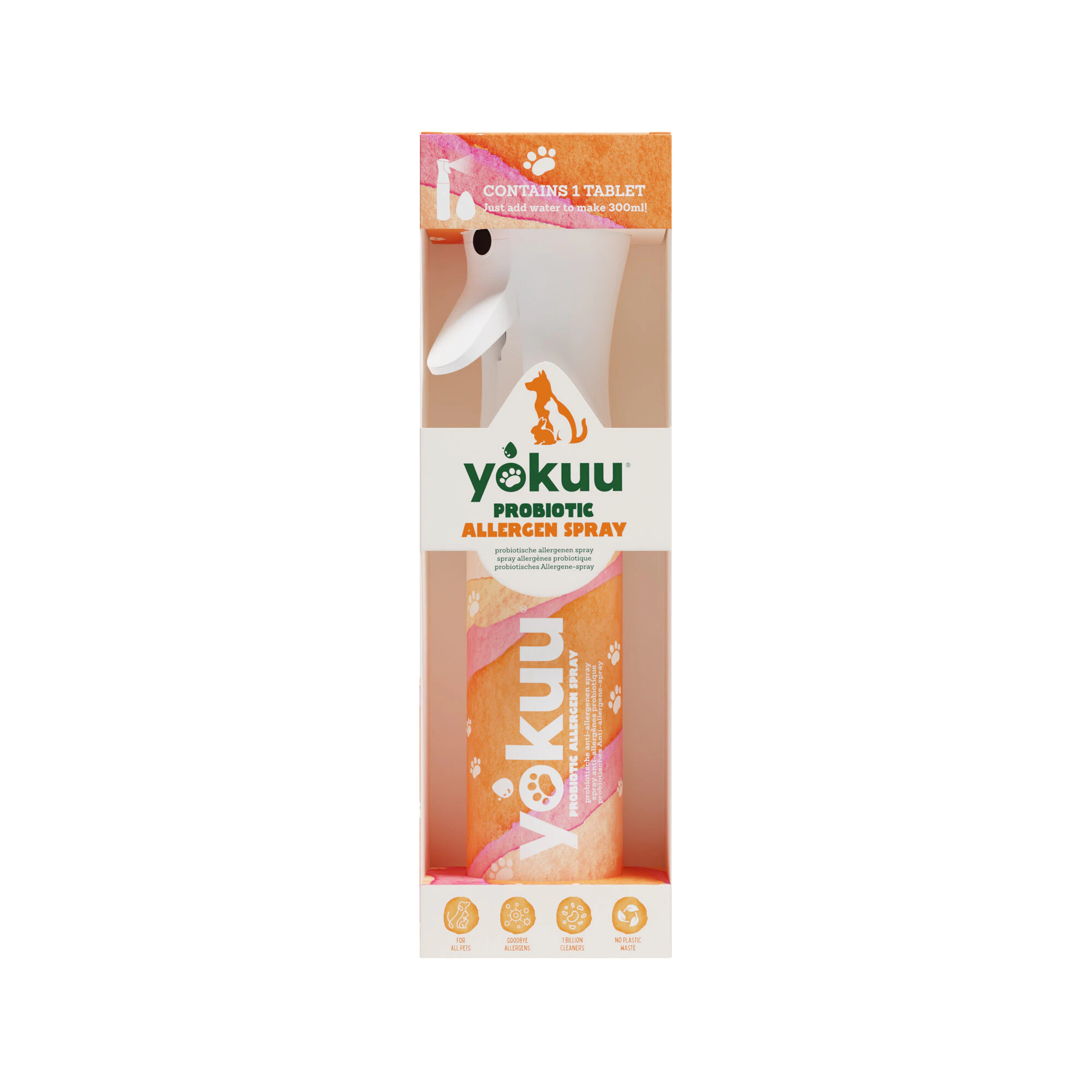 Yokuu Probiotisk Allergenespray Startkit