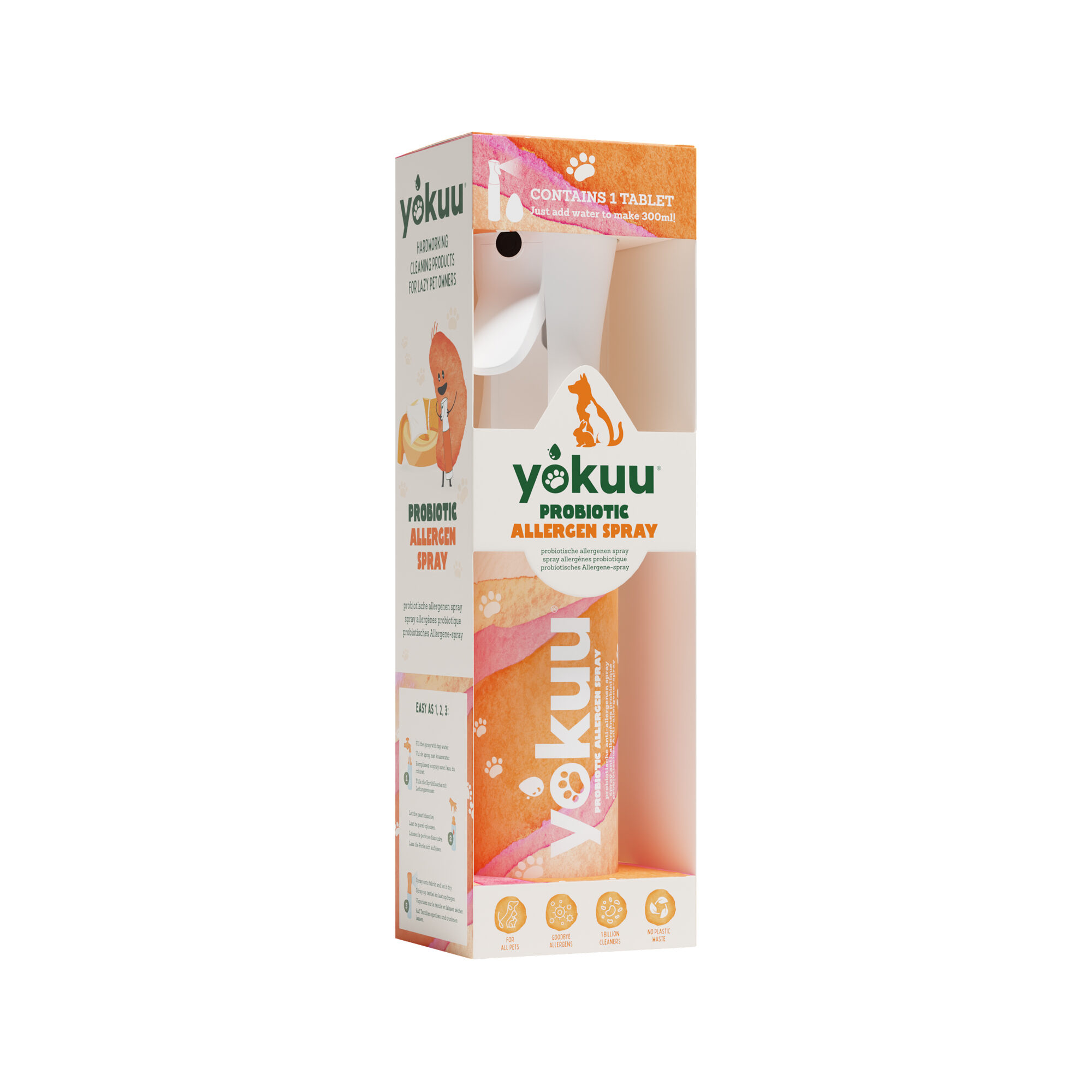 Yokuu Probiotisches Allergen-Spray Starterkit