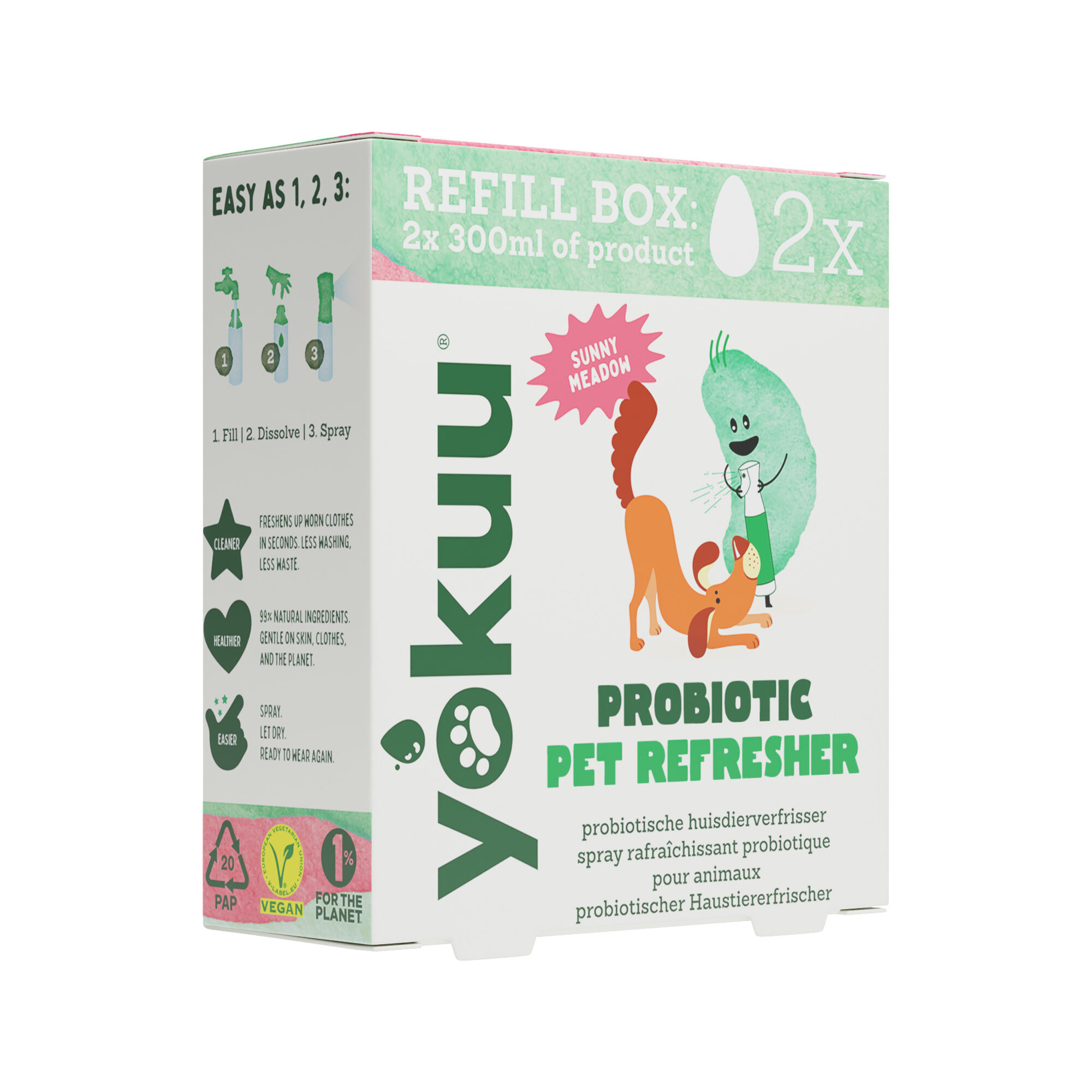 Yokuu Probiotischer Haustiererfrischer Nachfüllung