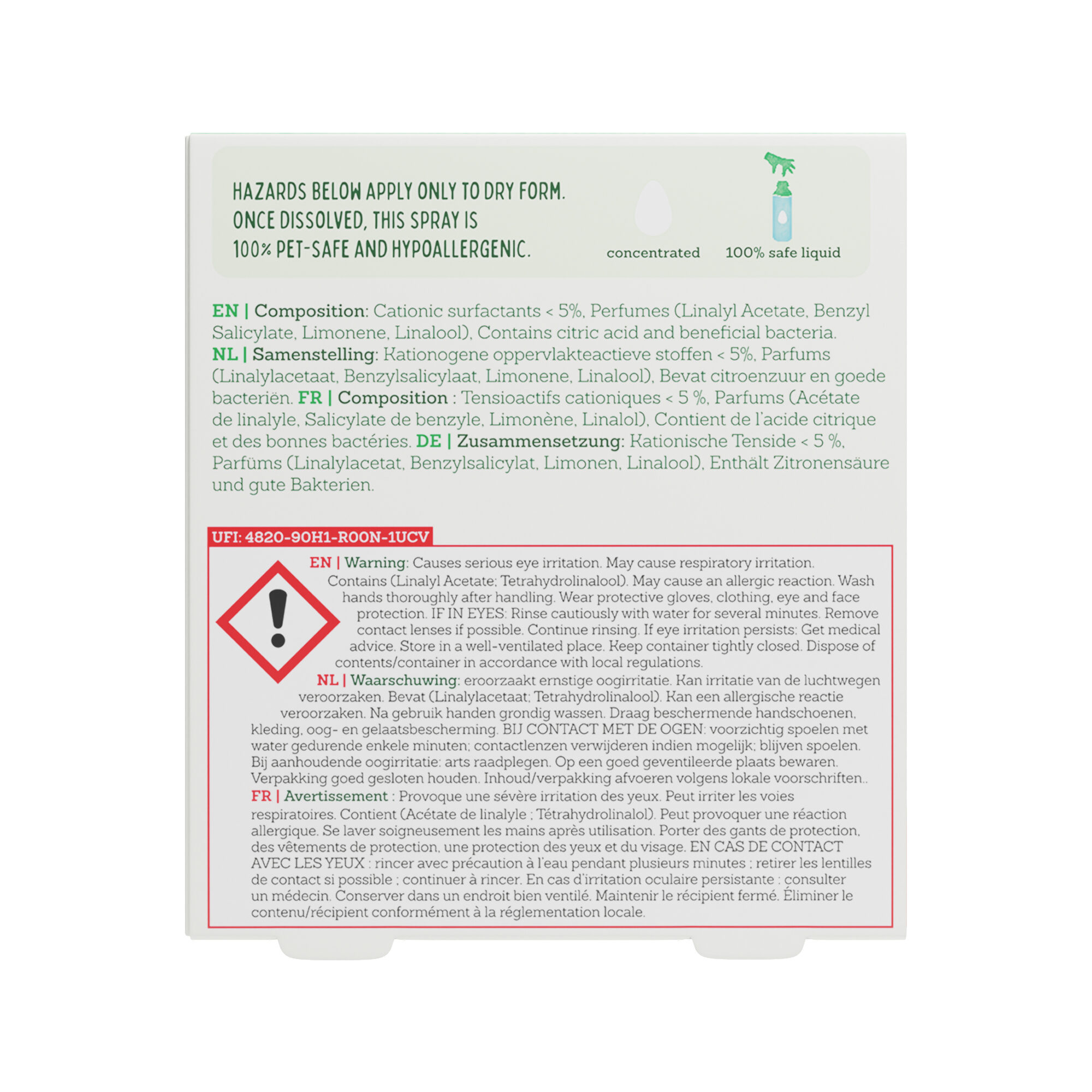 Yokuu Probiotischer Haustiererfrischer Nachfüllung