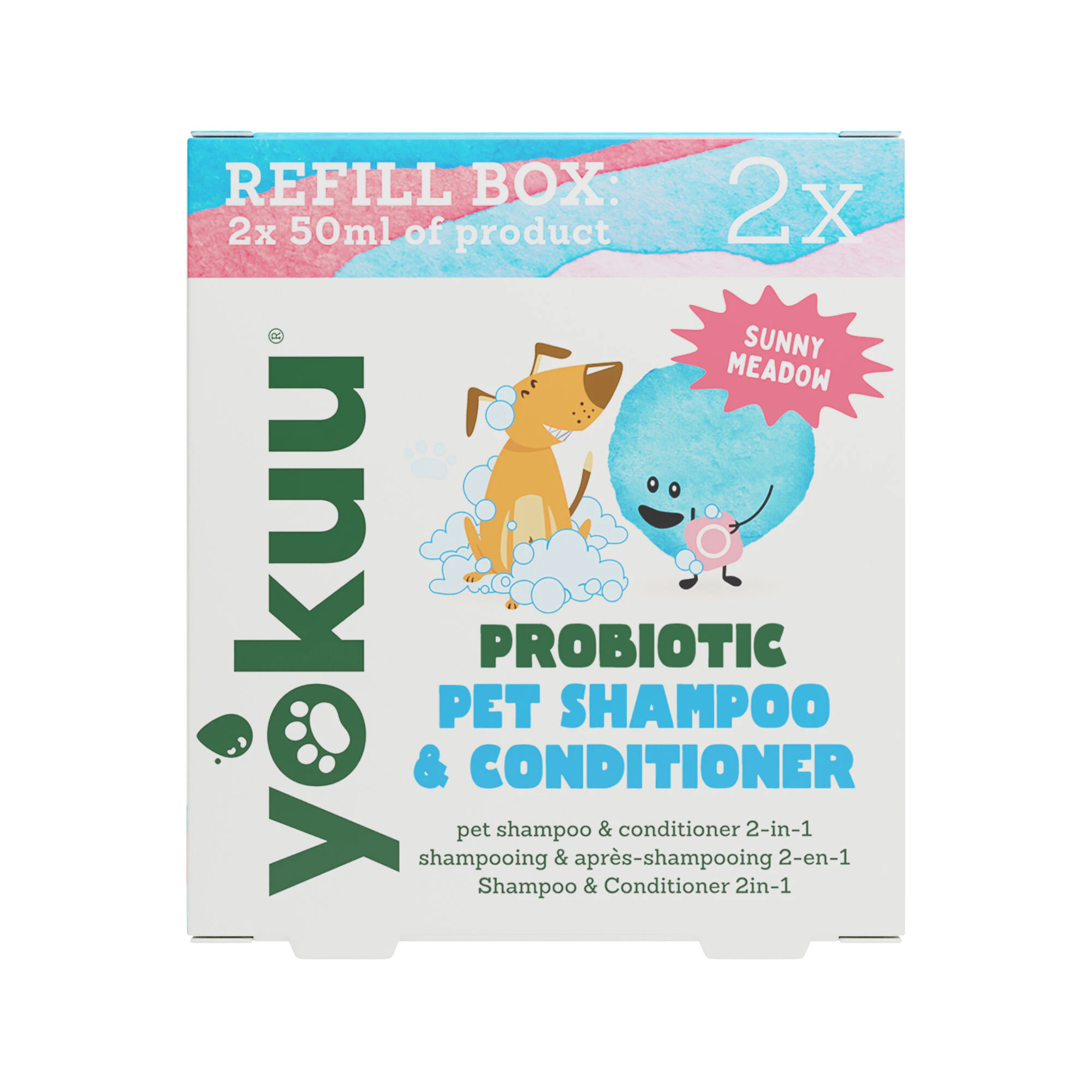 Yokuu Probiotiske Shampoo & Conditioner Genopfyldning
