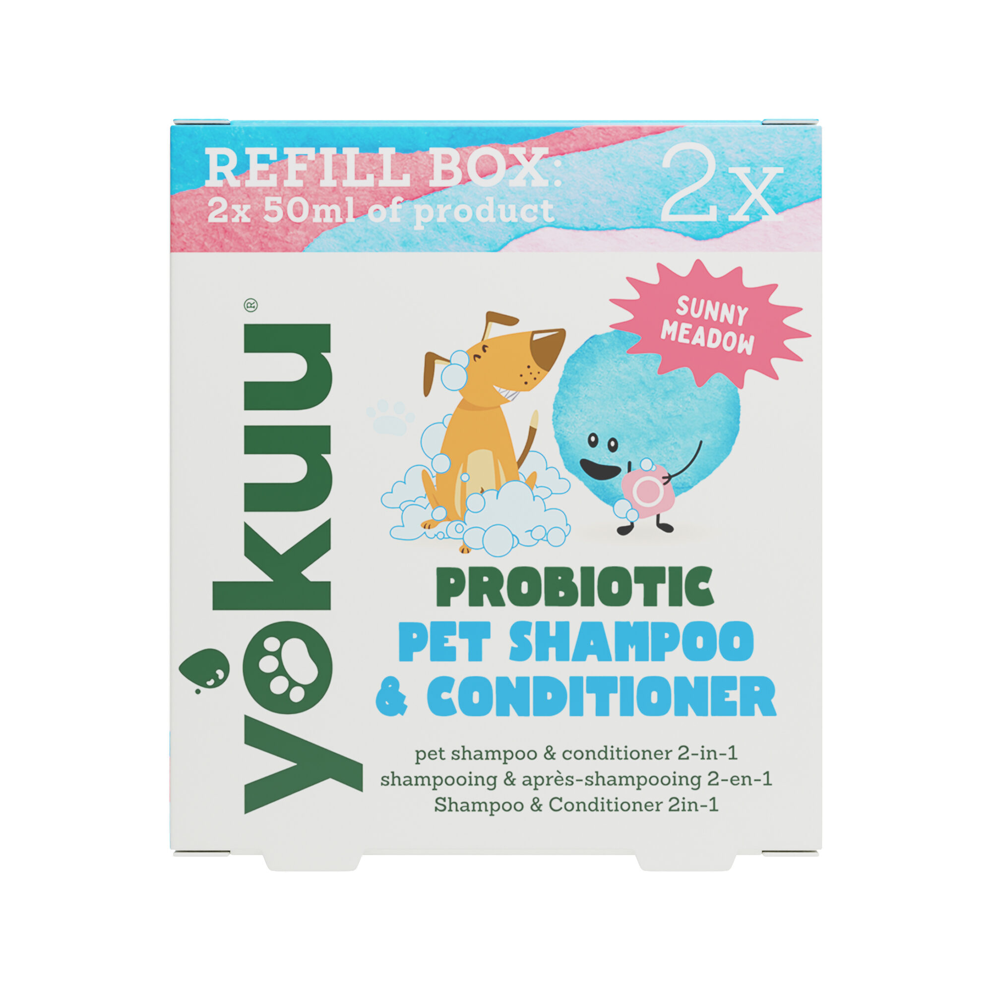 Yokuu Probiotisches Shampoo & Conditioner Nachfüllung