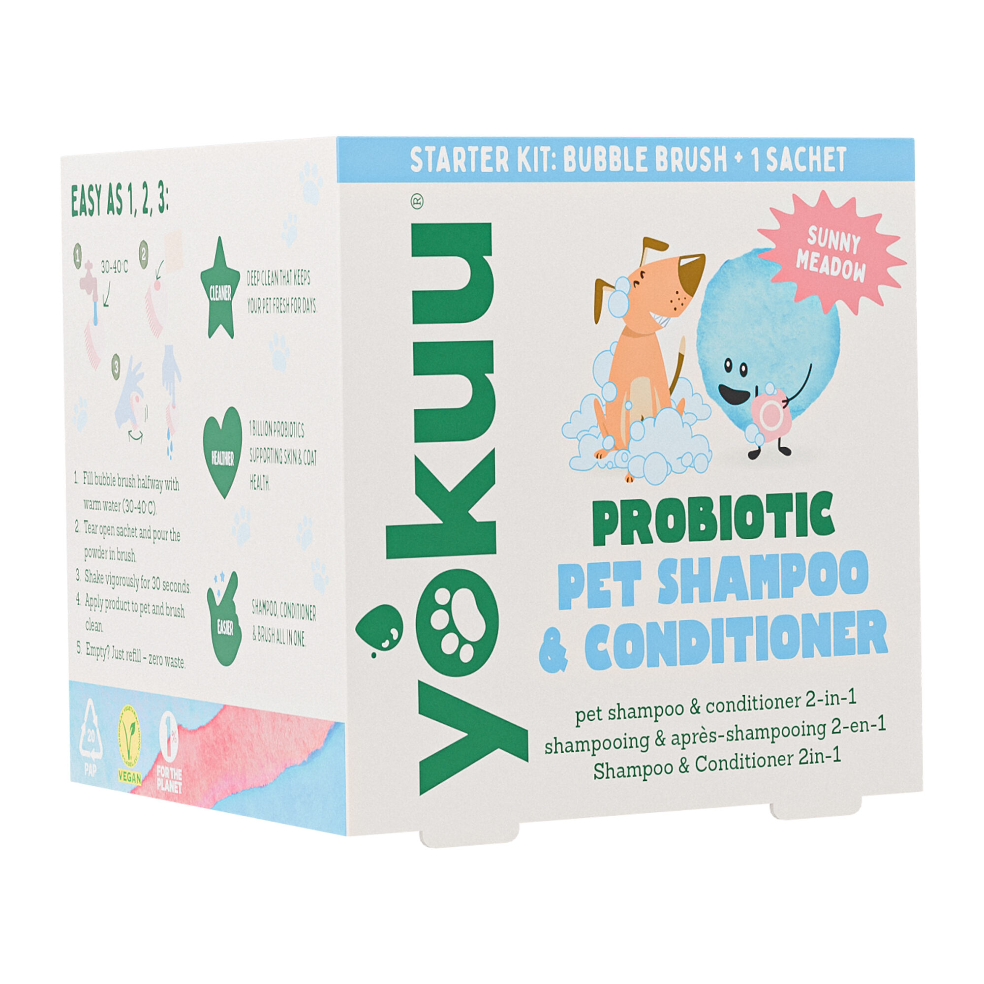 Yokuu Probiotisches Shampoo & Conditioner Starterkit