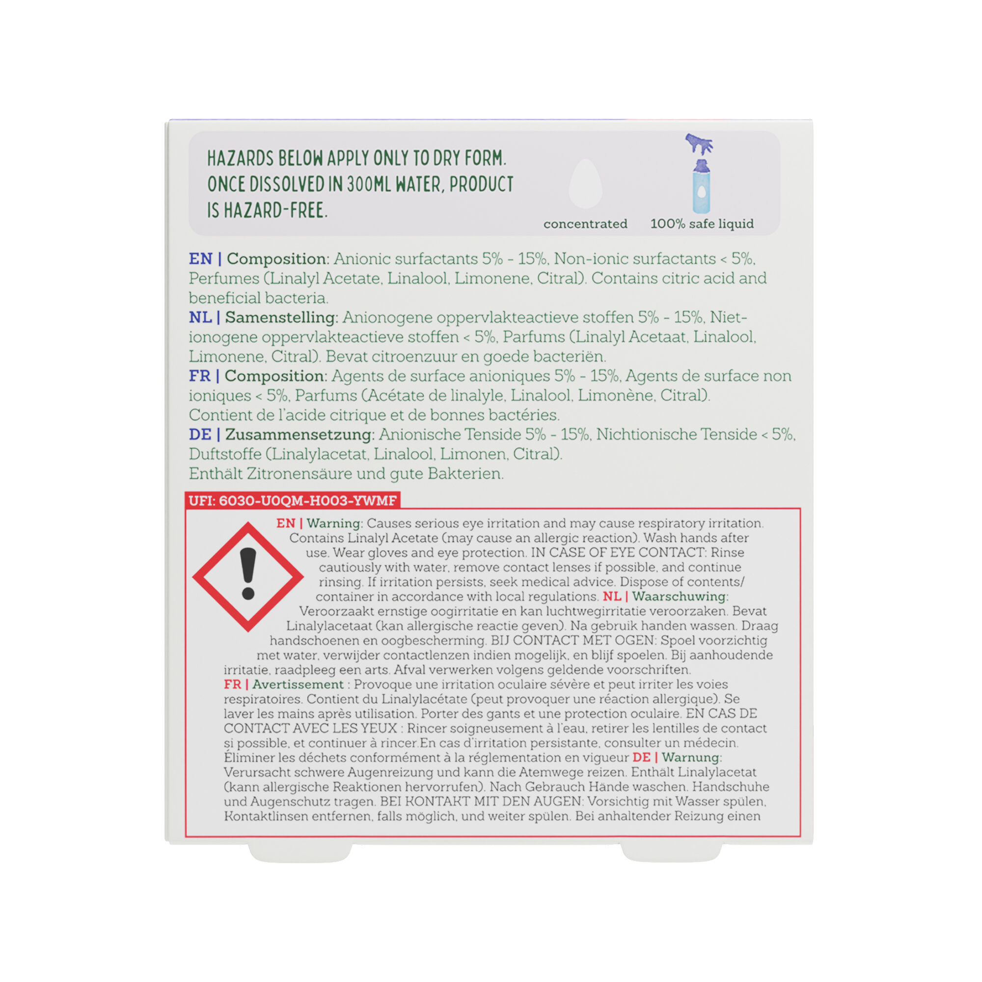 Yokuu Probiotischer Fleck- & Geruchsentferner Nachfüllpack