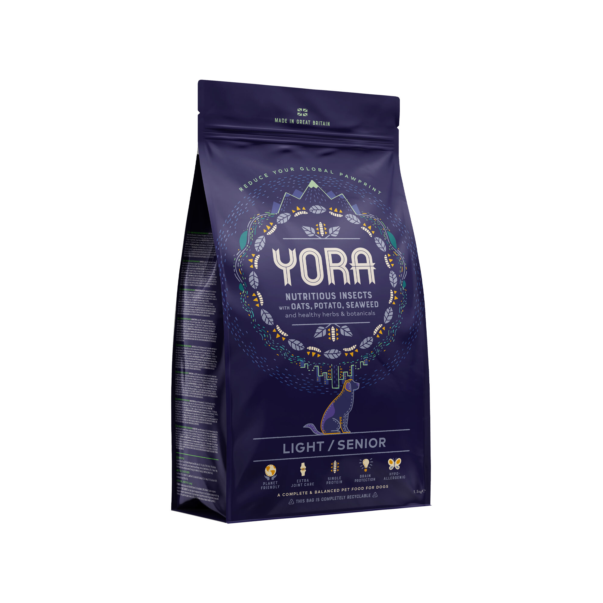 Yora Light Senior Hondenvoer