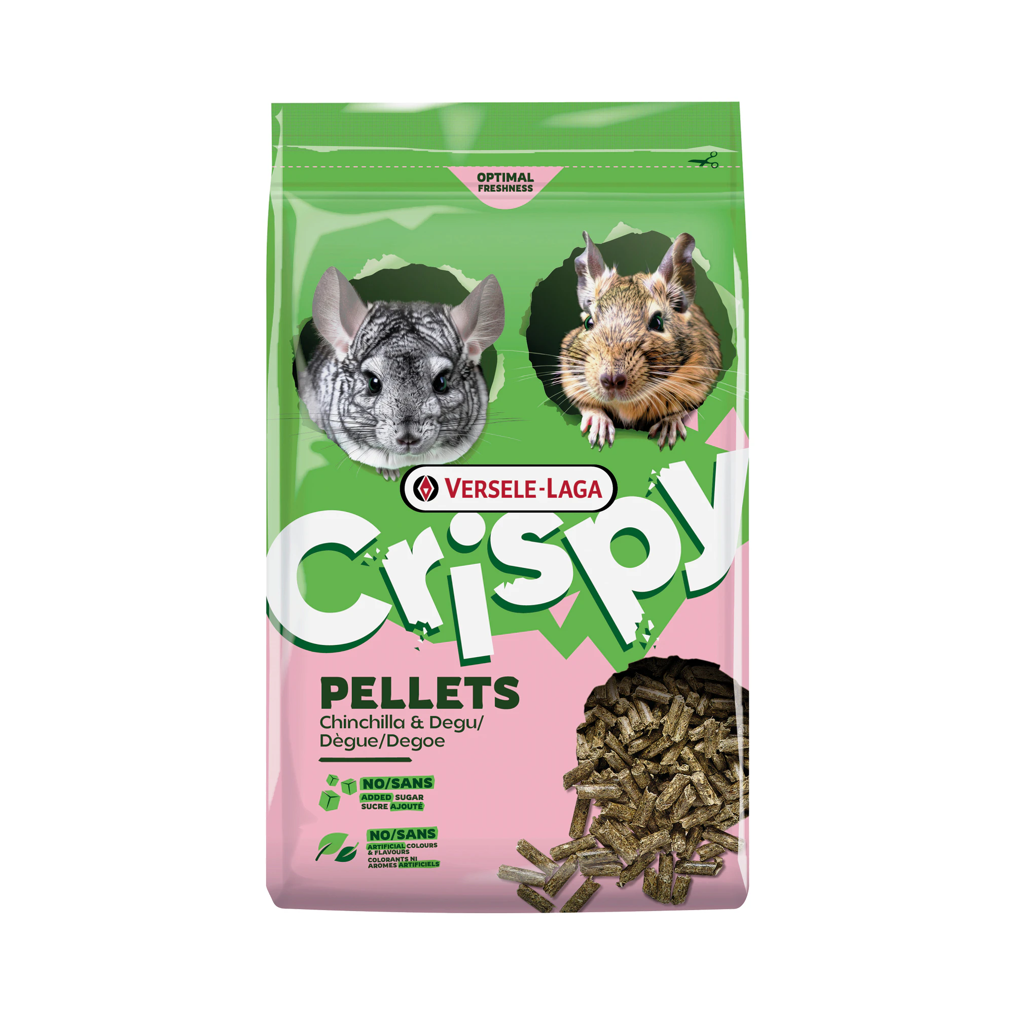 Versele-Laga Crispy Pellets Chinchilla & Degu