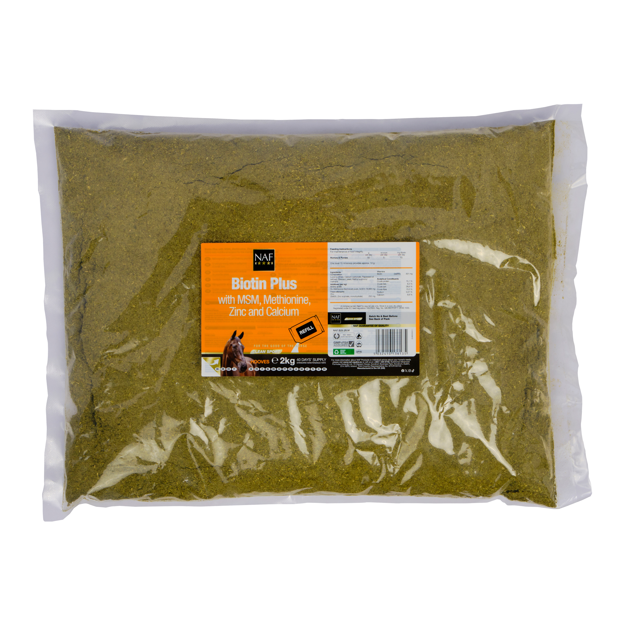 NAF Biotin Plus Refill - 2 kg