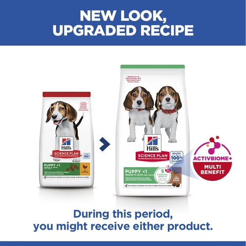 Hill's Science Plan - Puppy - Medium - Lamb & Rice