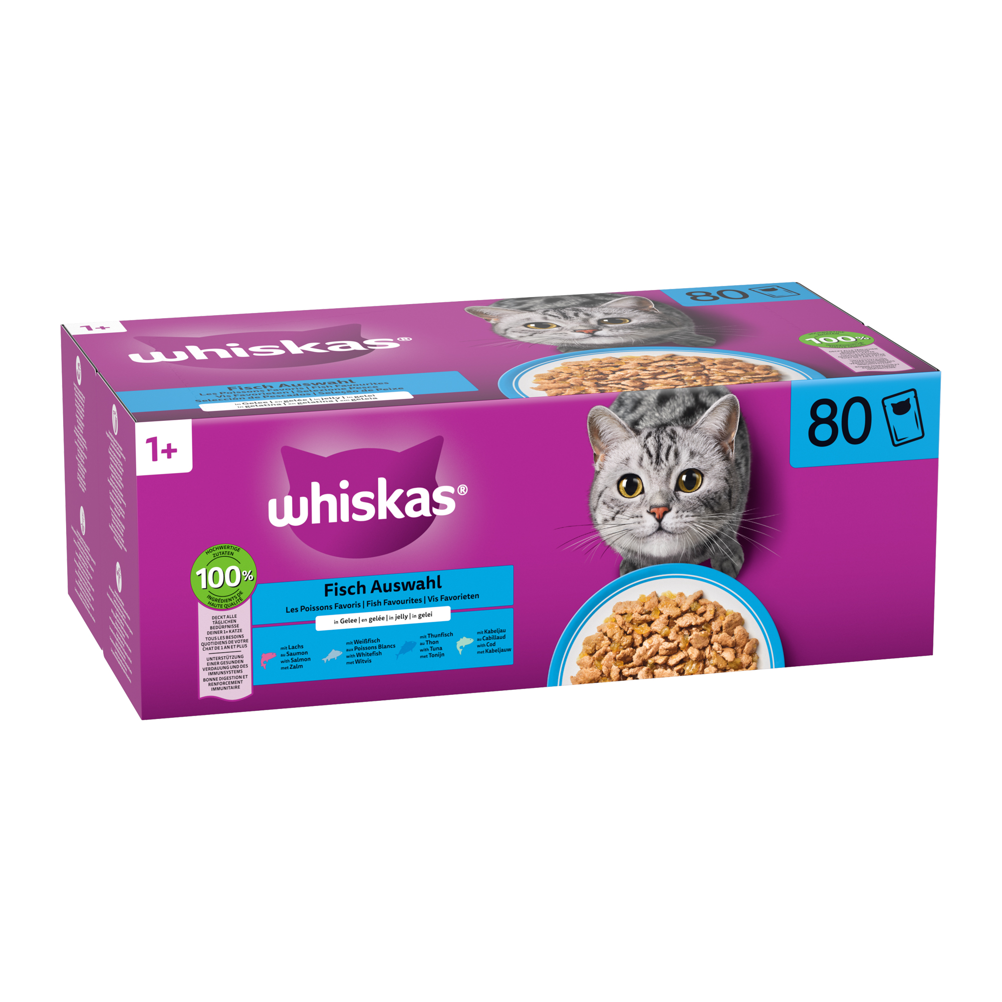 Whiskas 1+ Selectie - Multipacks