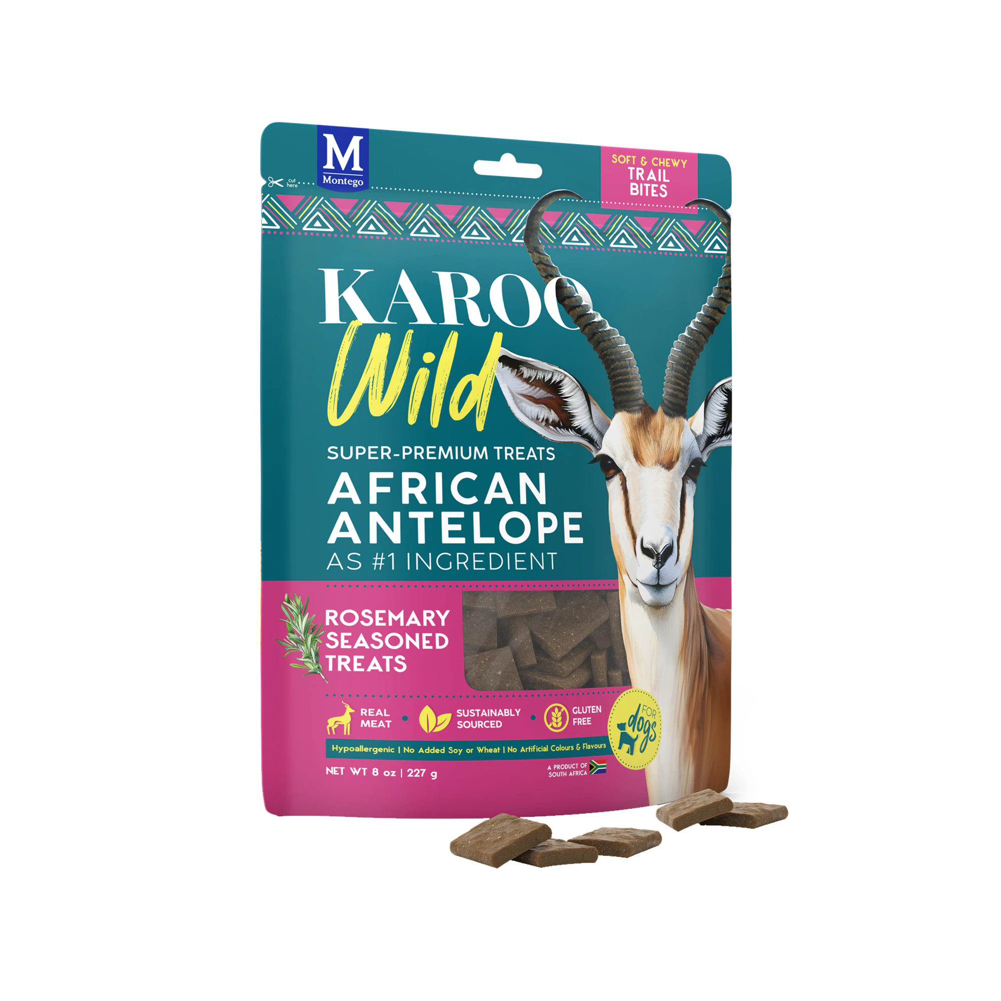 Montego Karoo Trail Bites - Wild Rosemary - 227 g