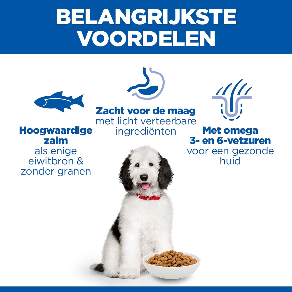 Hill's Science Plan Hypoallergenic Adult Large Hondenvoer - Zalm