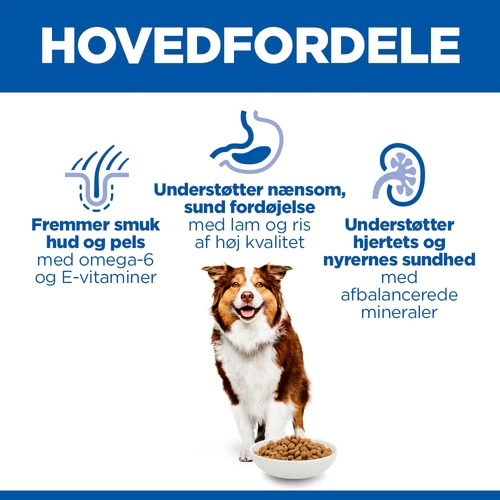 Hill's Science Plan - Medium - Mature Adult 7+ - Lam & Ris