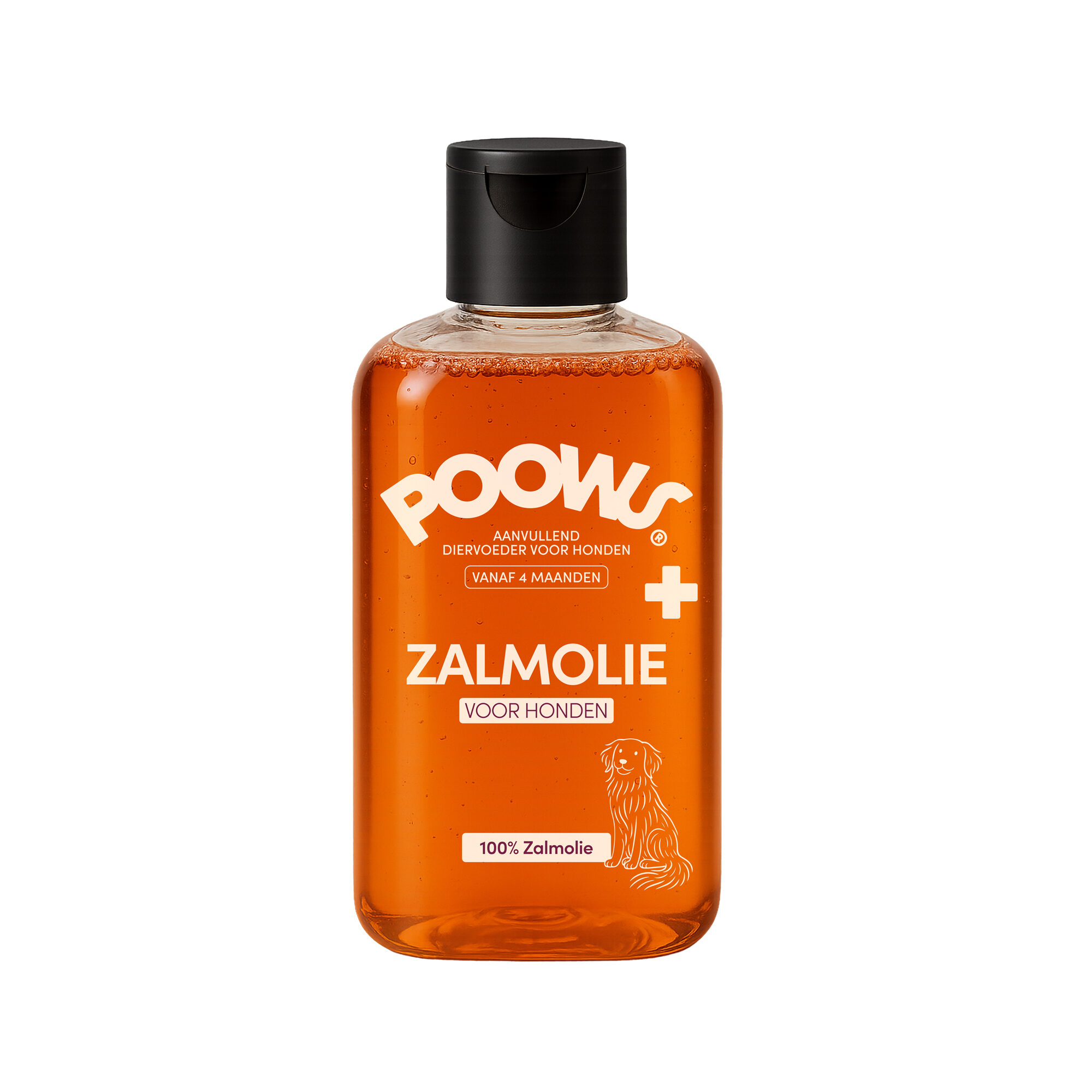 Poows Huile de Saumon pour Chiens - 250 ml