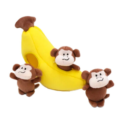 ZippyPaws Zippy Burrow Monkey n Banana