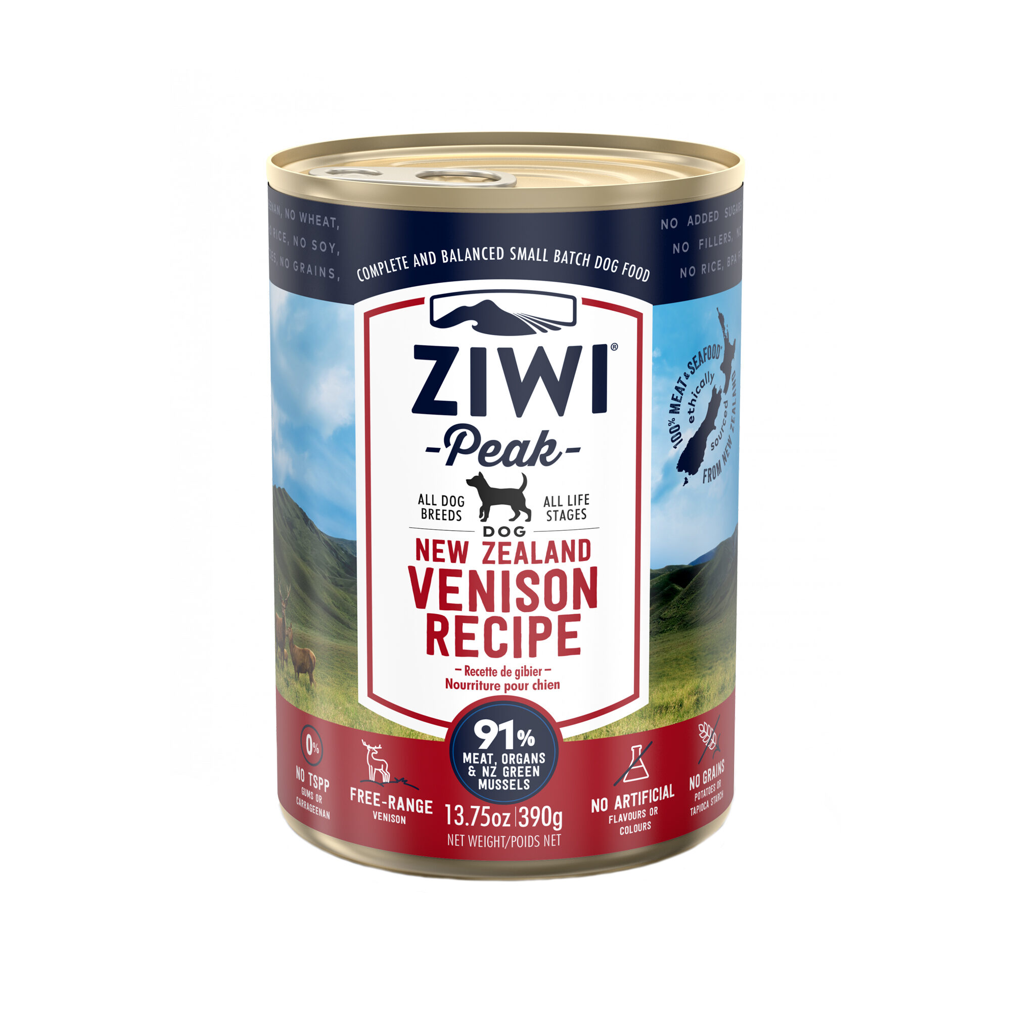 ZIWI Peak Dog Food Venison Order Vetsend.co.uk