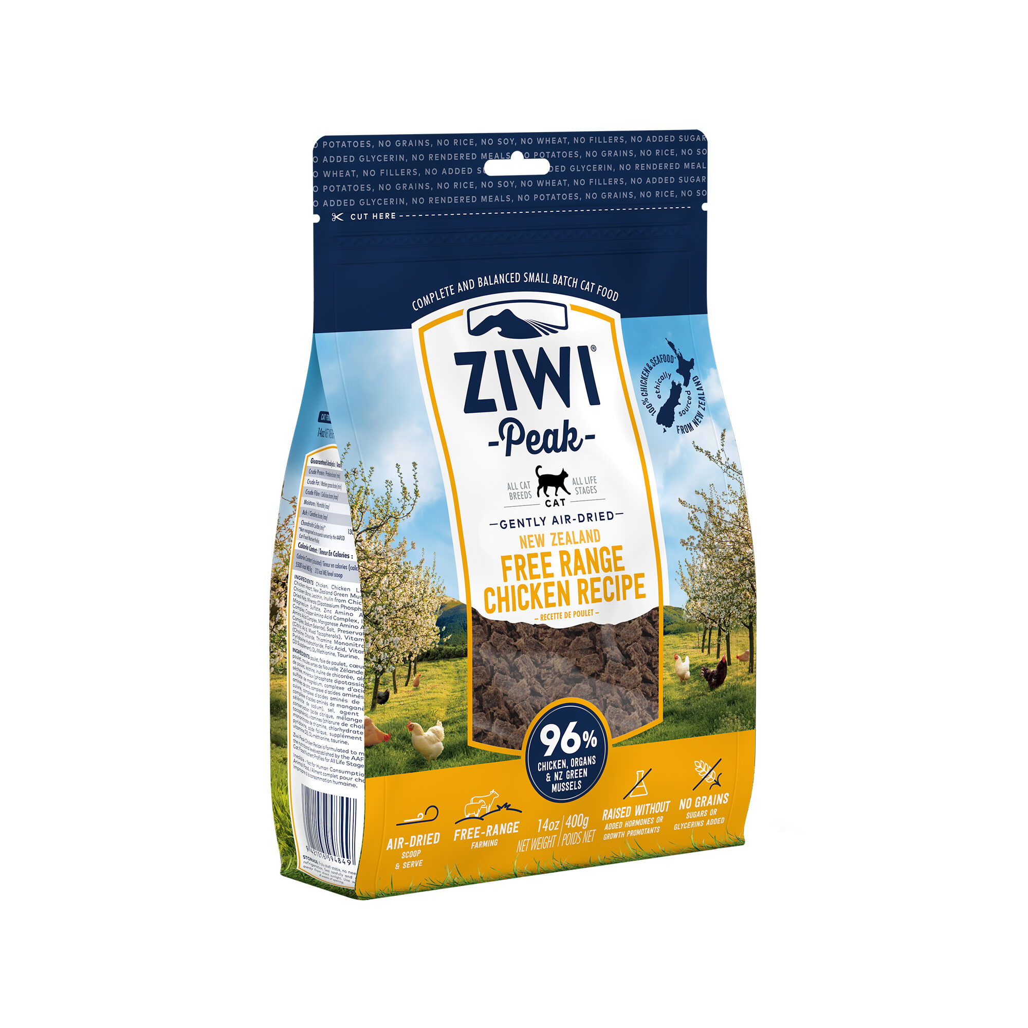 ZIWI Peak Gently Air Dried - Aliment pour Chat - Poulet
