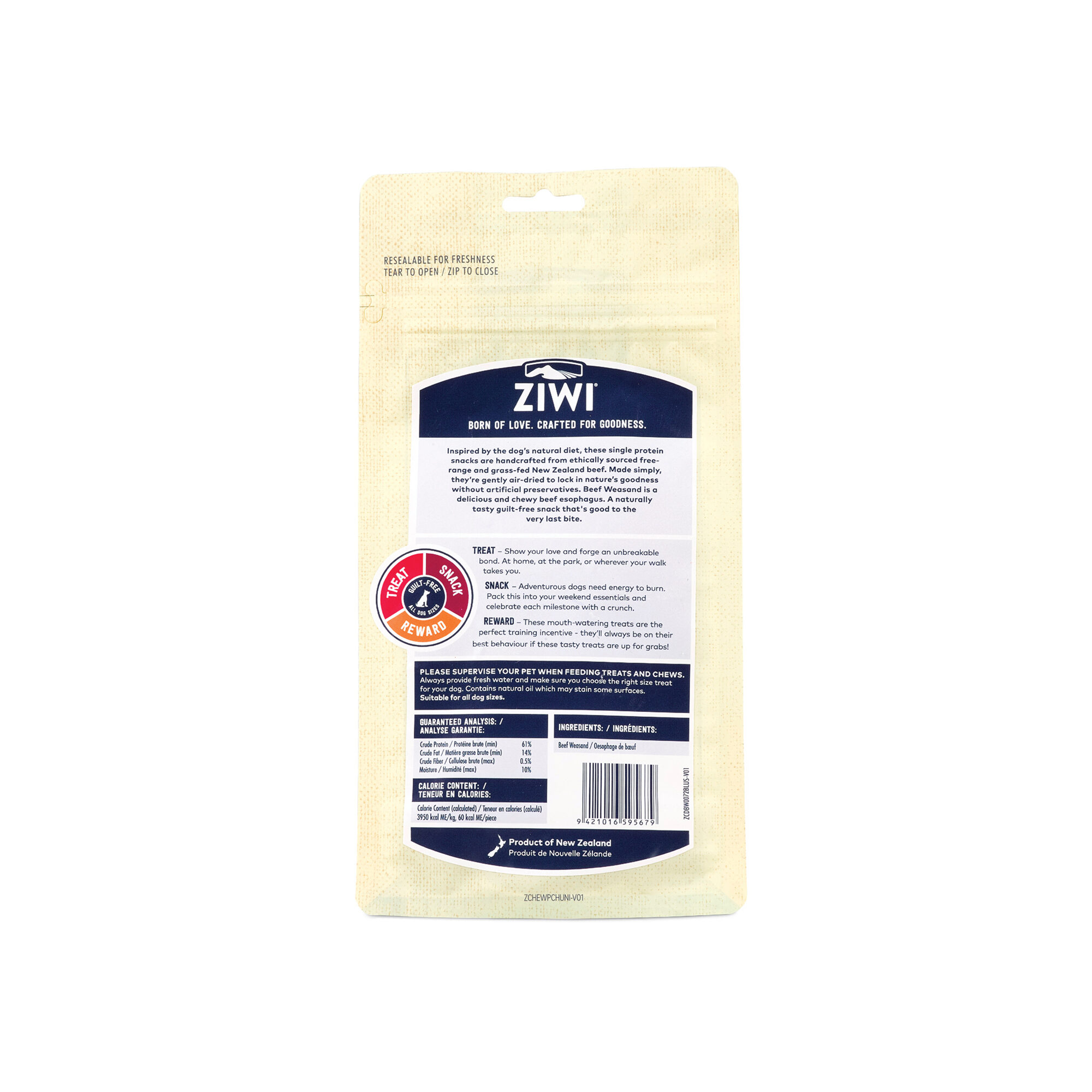 ZIWI Peak Hundesnack Rindertrachea