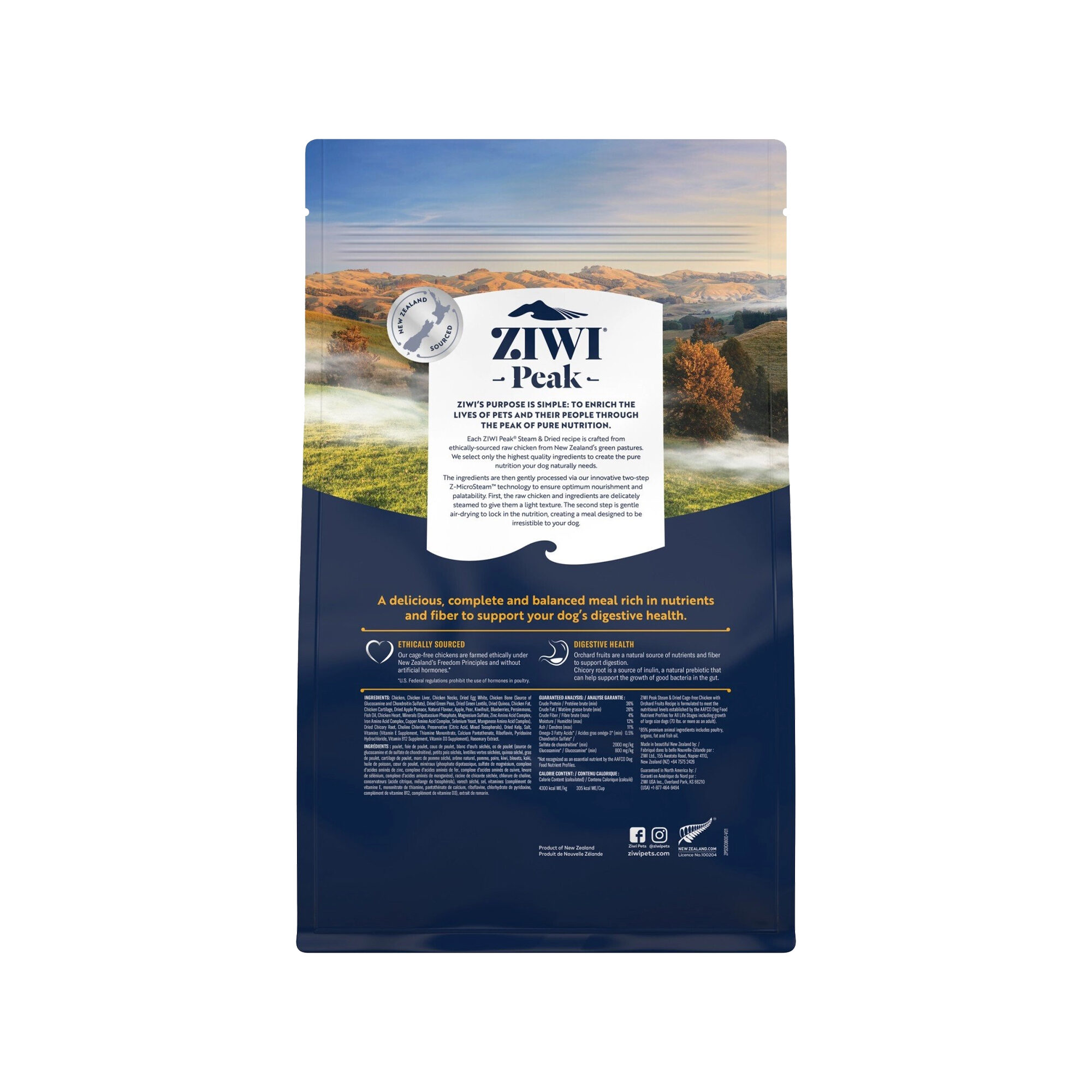 Ziwi Peak Damp- & Tørret hundefoder - Kylling