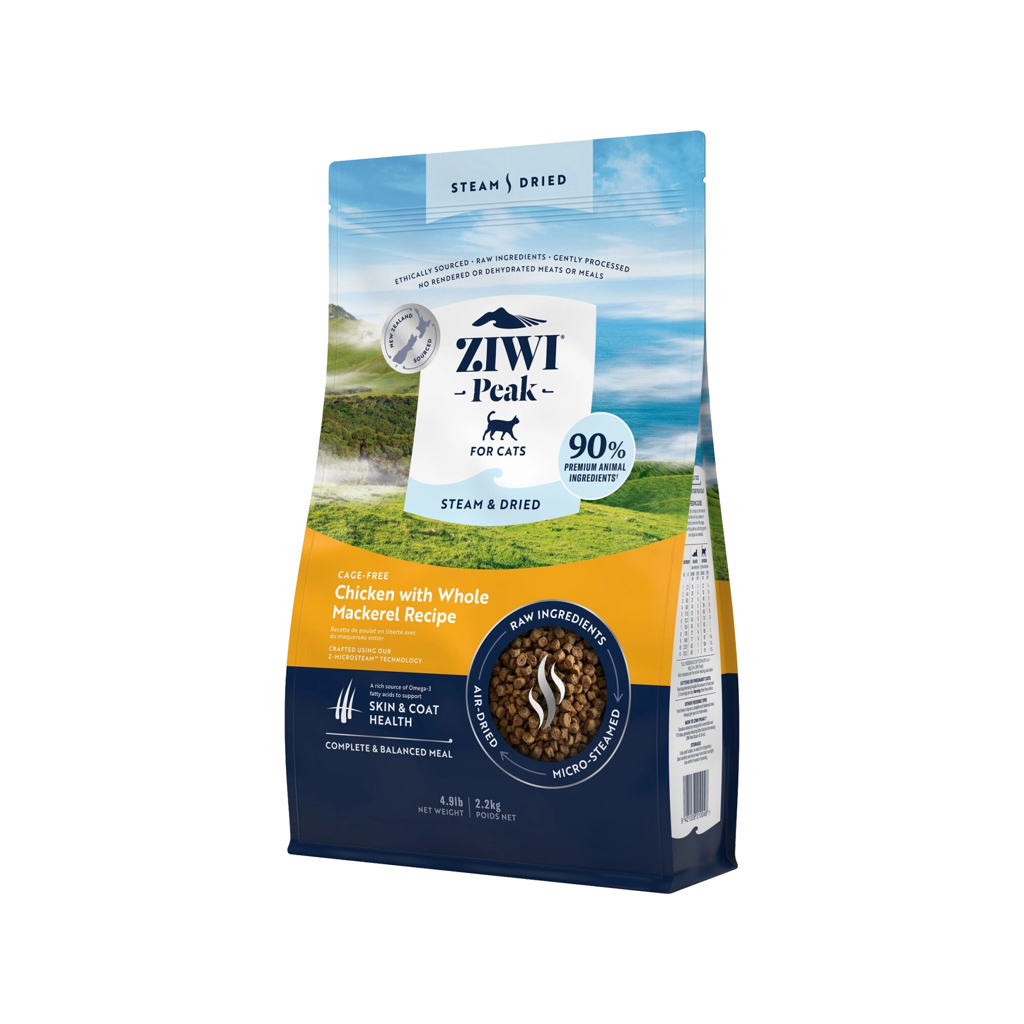 Ziwi Steam & Dried kattefoder - Kylling