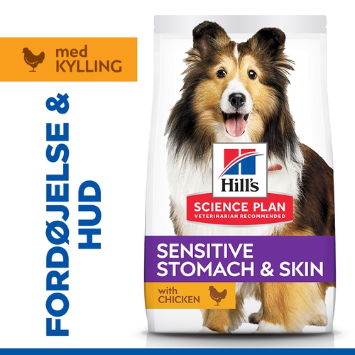 Hill's Science Plan Adult Sensitive Stomach & Skin Medium Hundefoder
