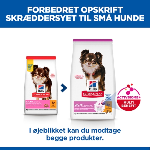 Hill's Science Plan Small & Mini - Adult - Light - Kylling