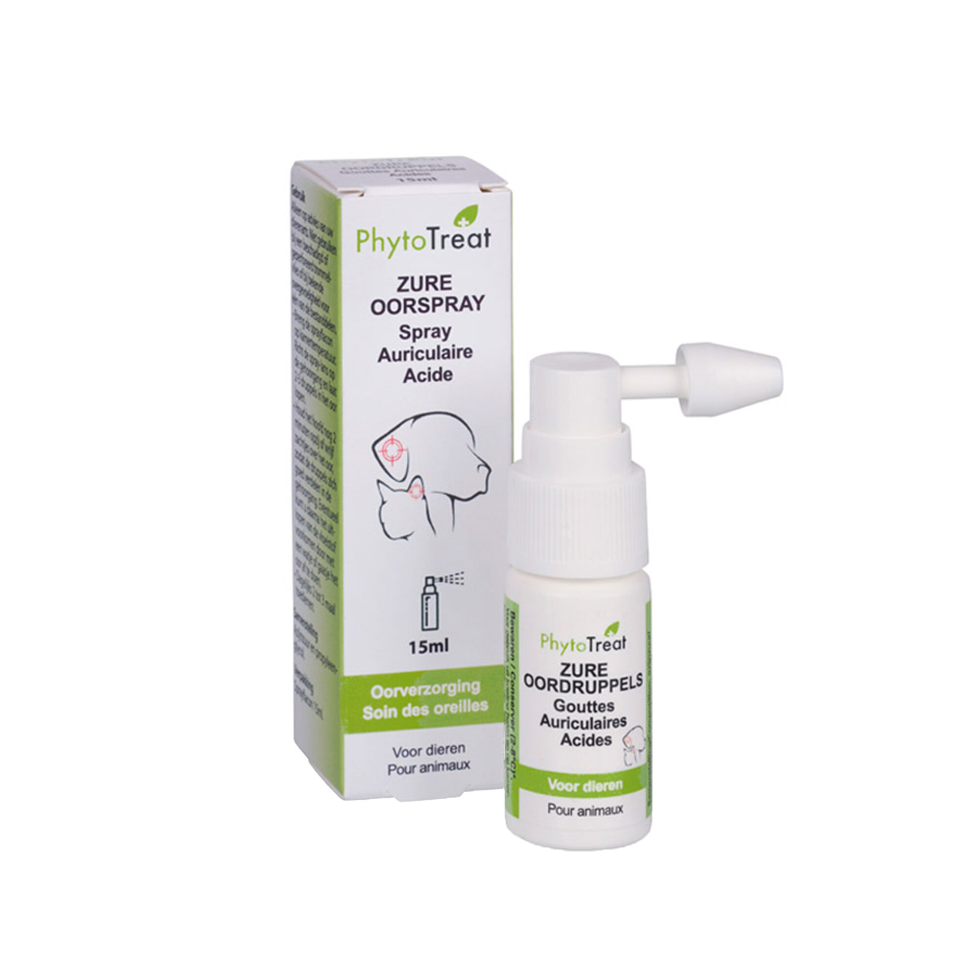 PhytoTreat Zure Oorspray - 15 ml