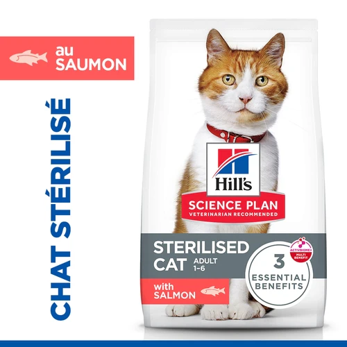 Hill's Science Plan Sterilised Cat - Adult - Saumon