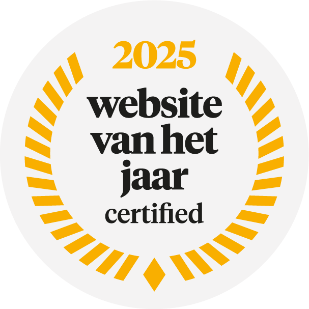 Website van het jaar badge 2025