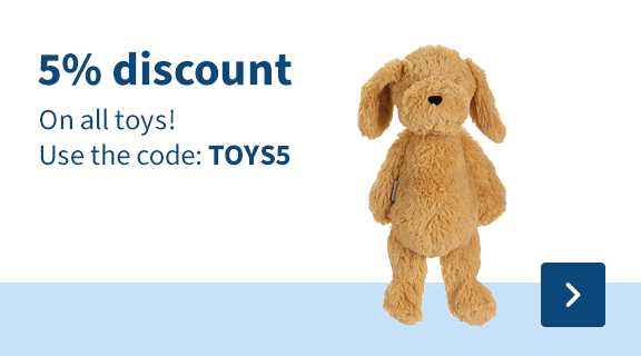 5% discount On all toys! Use the code: TOYS5