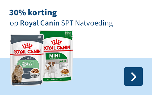 30% korting op Royal Canin SPT Natvoeding