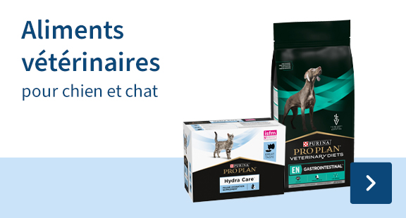 aliments pour animaux vétérinaires