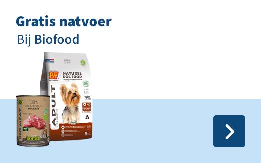 Gratis natvoer bij Biofood