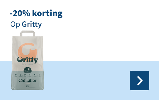 -20% korting op Gritty