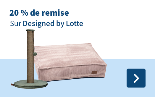 20% de remise sur Designed by Lotte