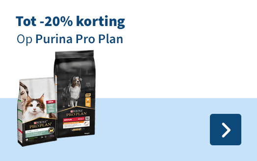 Tot -20% korting op Purina pro plan