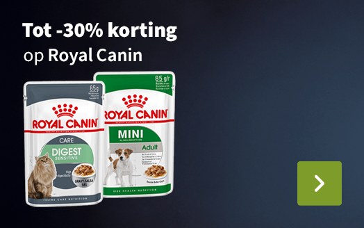 Tot 30% korting op Royal canin