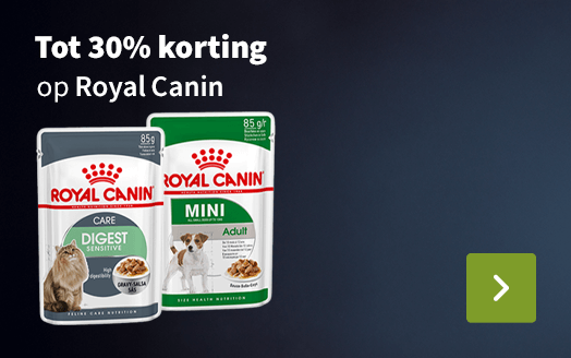 Tot 30% korting op Royal canin