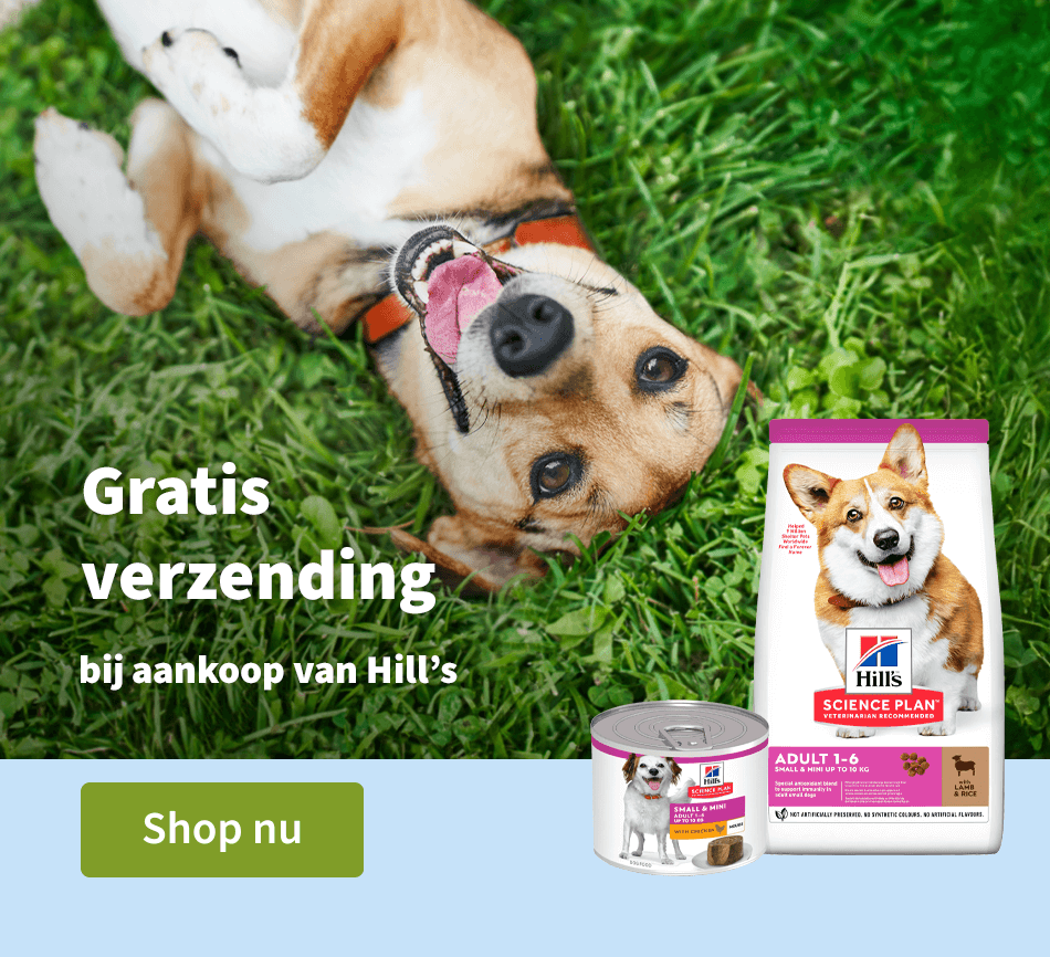 Gratis verzending - bij aankoop van Hill's