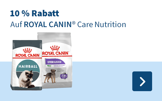 10 % Rabatt auf Royal Canin Care Nutrition