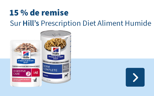 15 % de remise sur Hill's Prescription diet aliment humide