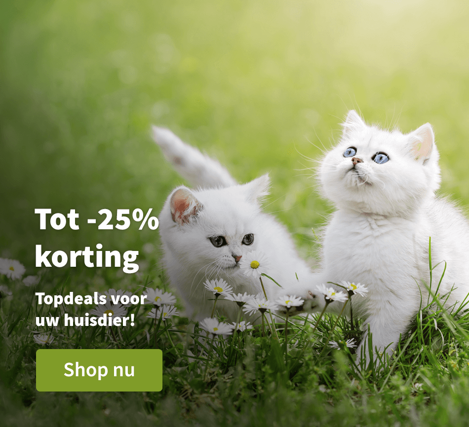 Tot -25% korting - Topdeals voor uw huisdier! 