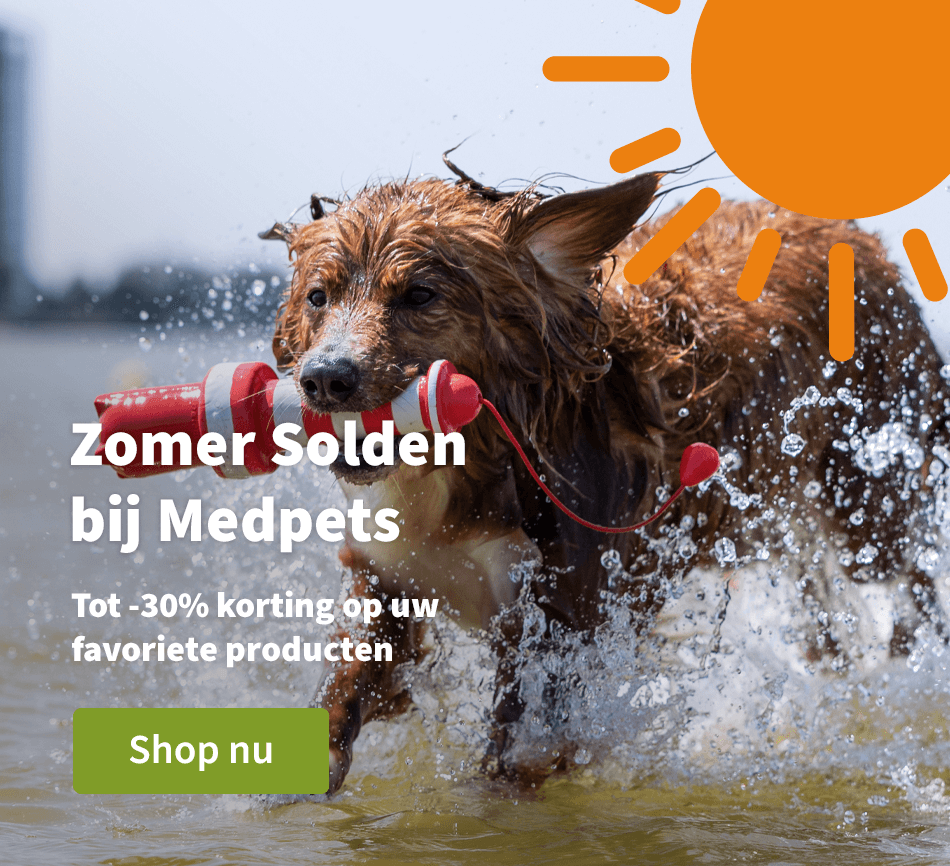 Zomer Solden bij Medpets - Tot -30% korting op uw favoriete producten