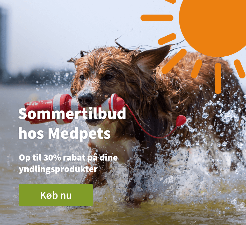 Sommertilbud hos Medpets - Op til 30% rabat pa dine yndlingsprodukter 