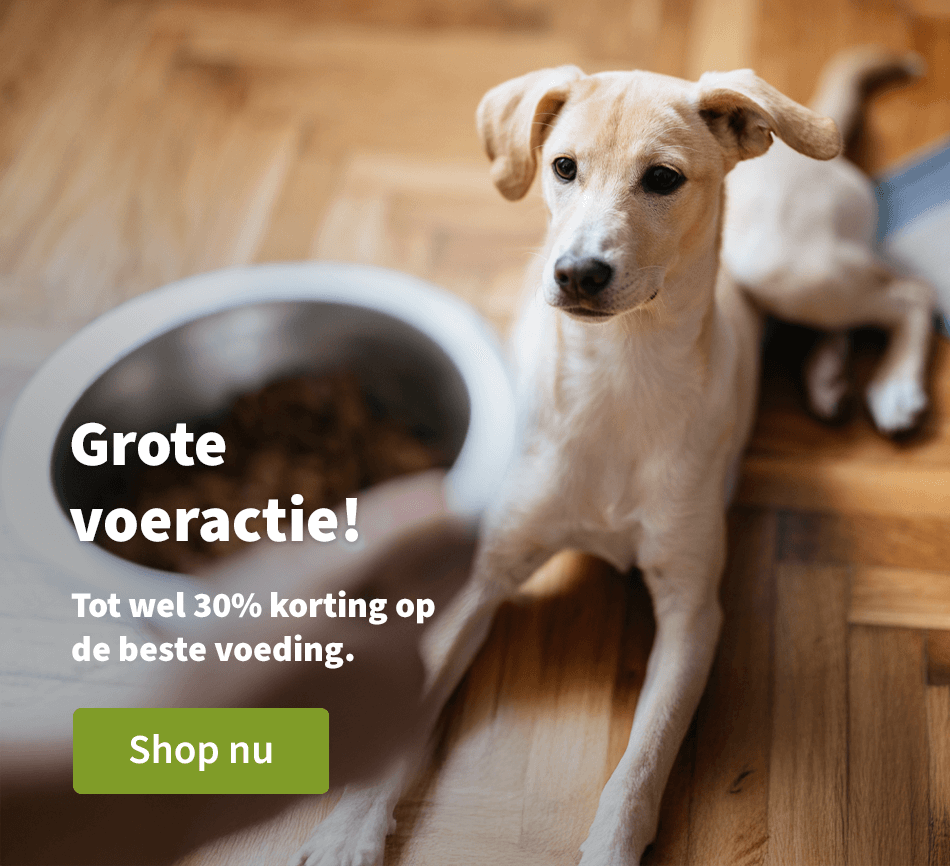 Grote voeractie! - Tot wel 30% korting op de beste voeding