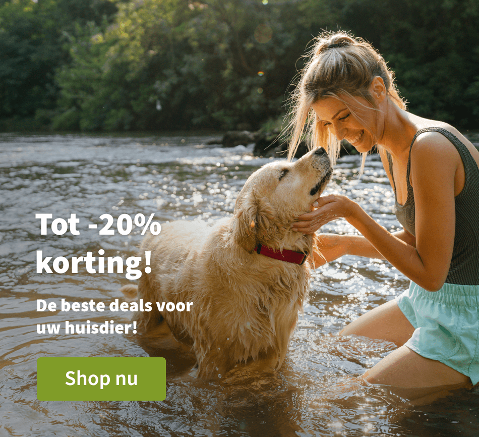 Tot -20% korting - De beste deals voor uw huisdier!