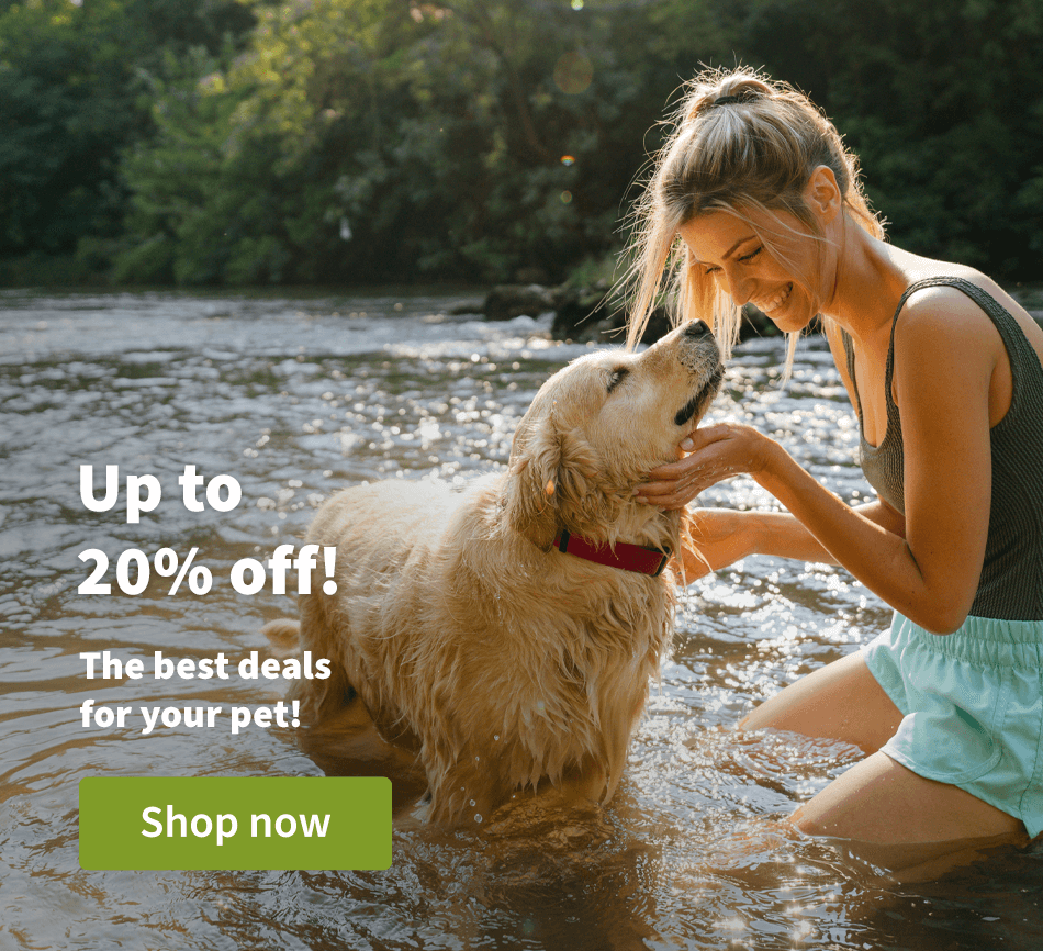 Up to 20% off! - The best deals for your pet!